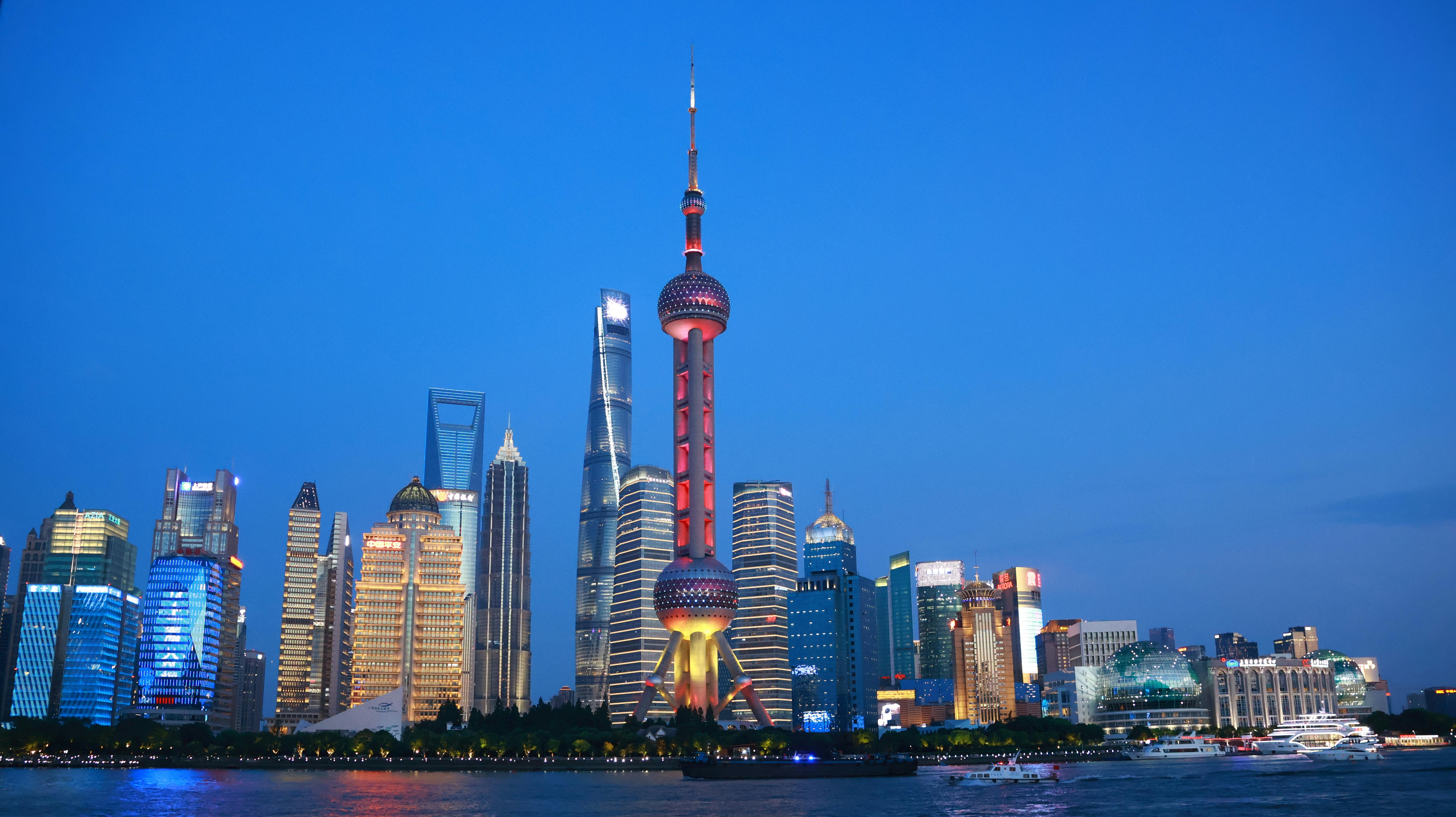 Shanghai visible light view